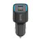 Budi Car charger Budi 065R, 2x USB-C, PD 60W (black) 050629 6971536927144 065R έως και 12 άτοκες δόσεις