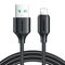 Joyroom Cable to USB-A / Lightning / 2.4A / 1m Joyroom S-UL012A9 (black) 044700  S-UL012A9 1m LB έως και 12 άτοκες δόσεις 6956116733407