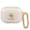 Guess case for AirPods Pro GUAPUCG4GD gold Glitter Collection 3666339009885