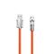 Angled cable USB-A - Lightning 30W 1m rotation 180° Dudao - orange