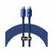 Baseus Crystal Shine cable USB-C to USB-C, 100W, 2m Blue (CAJY000703) (BASCAJY000703) έως 12 άτοκες Δόσεις