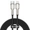 Baseus USB-C cable for Lightning Cafule, PD, 20W, 2m (black) (CATLJK-B01) (BASCATLJK-B01) έως 12 άτοκες Δόσεις